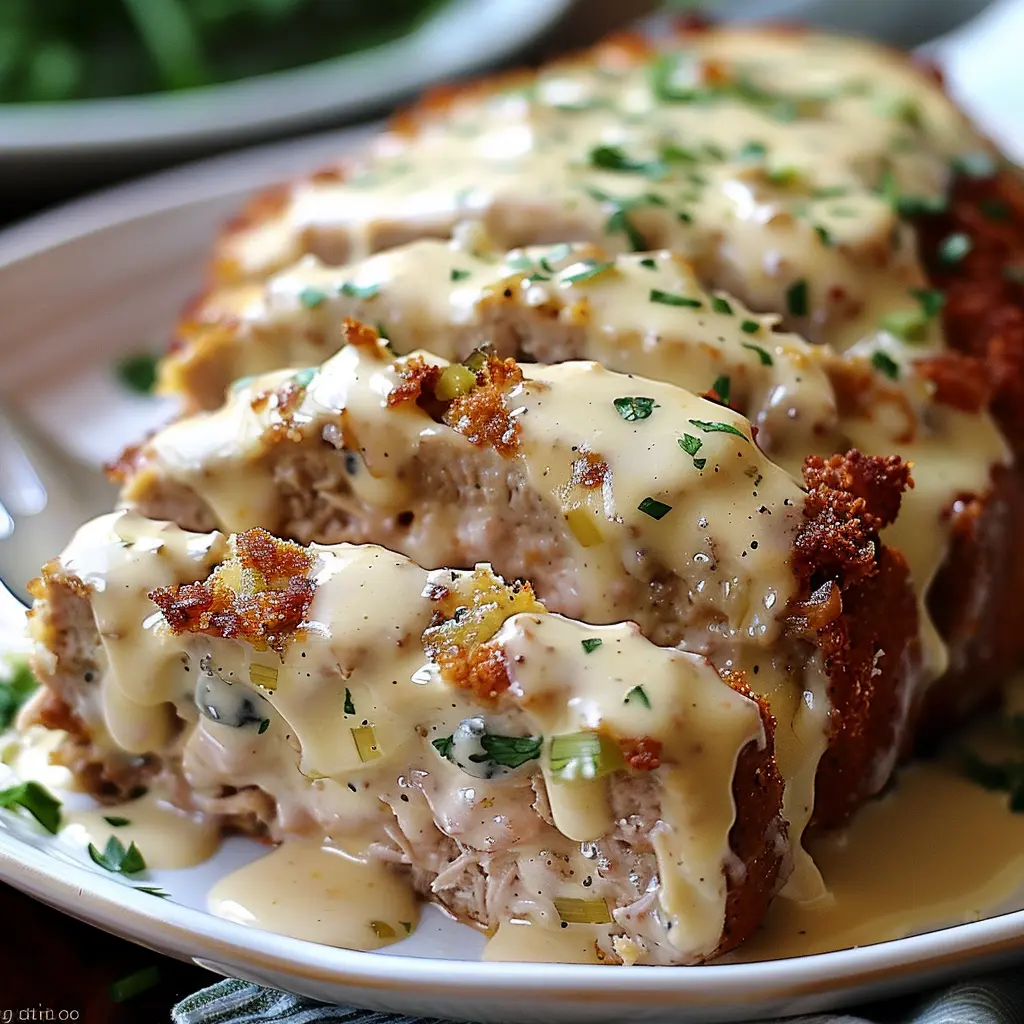 Chicken Cordon Bleu Meatloaf (1)