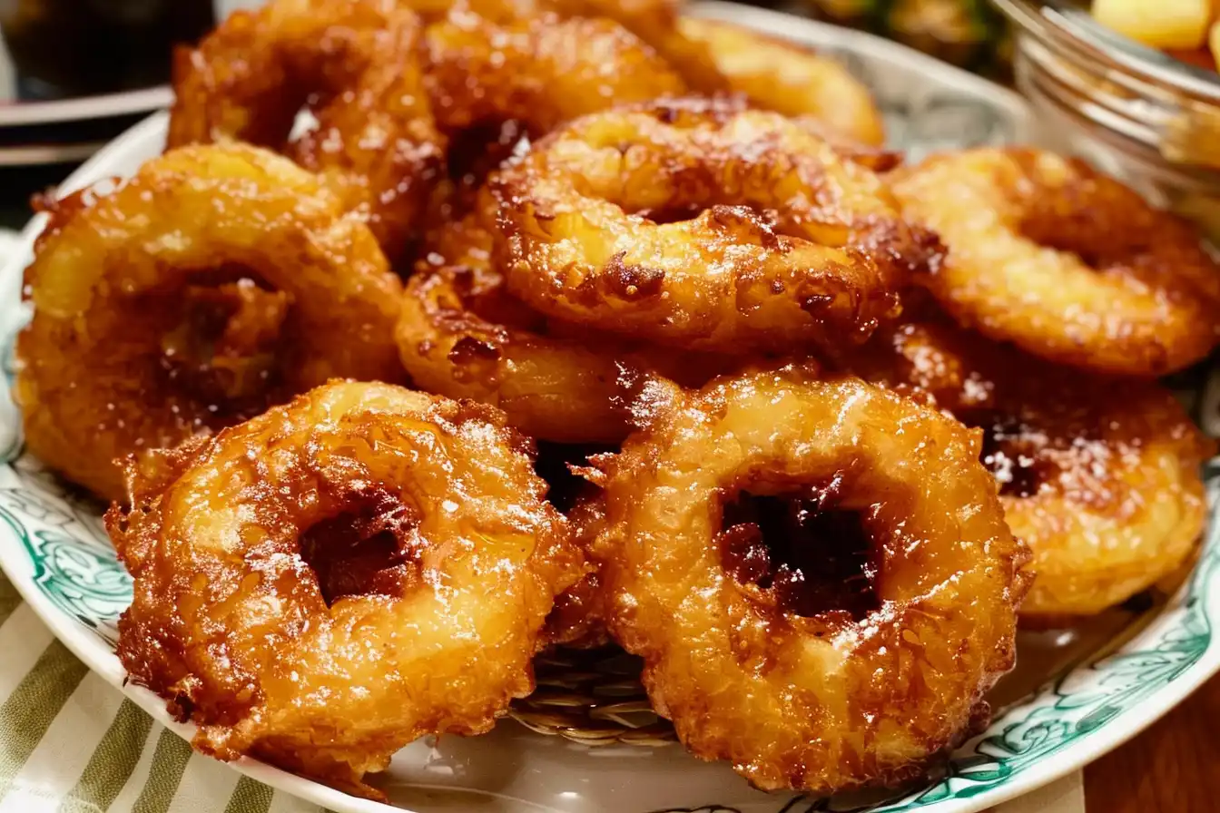 Pineapple Fritter Rings