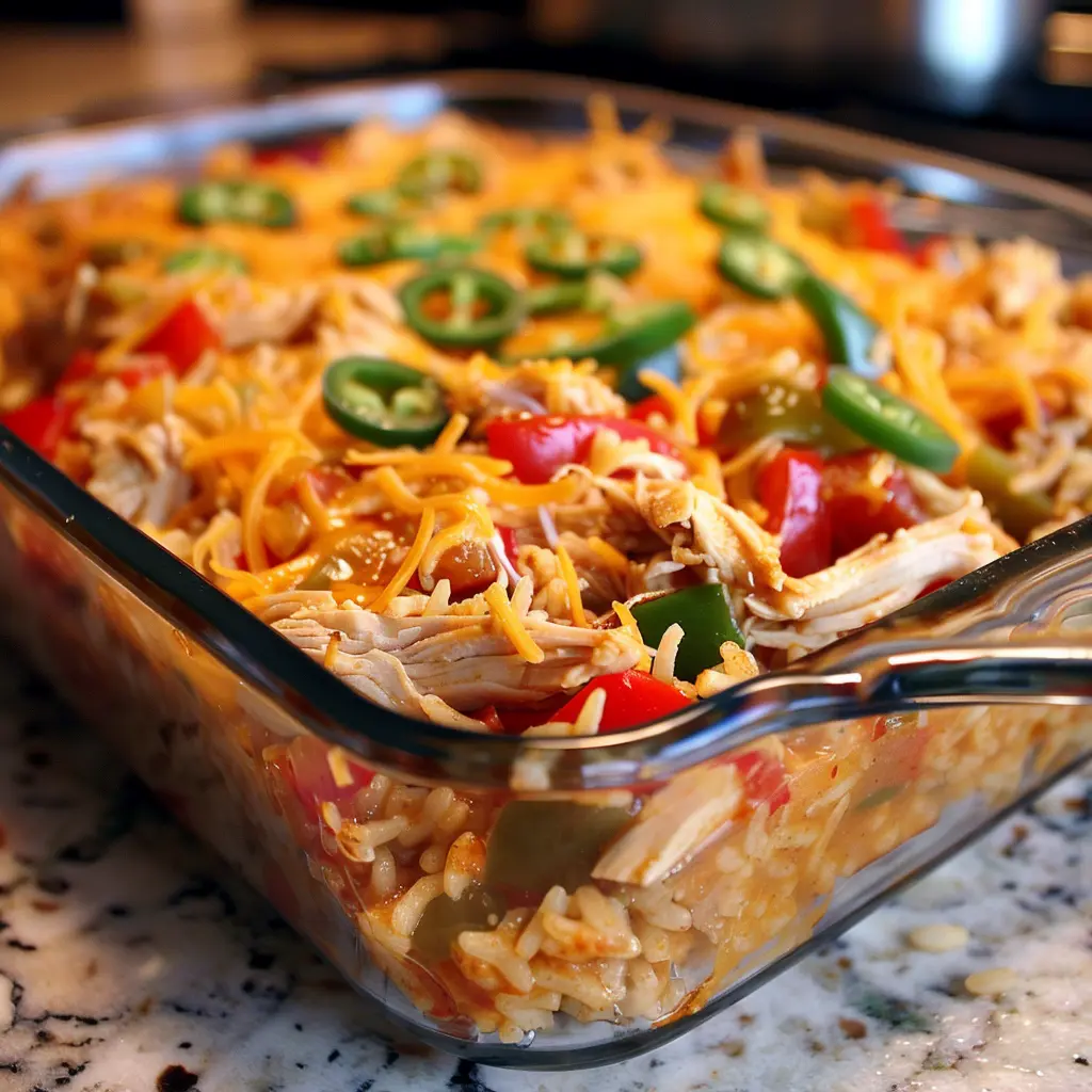 Chicken Fajita Casserole Recipe