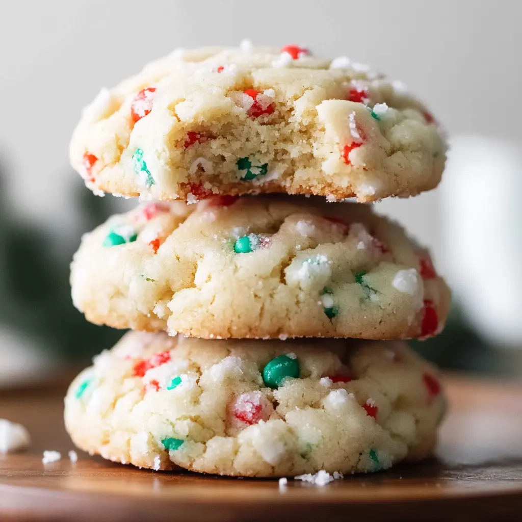 Christmas Gooey Butter Cookies