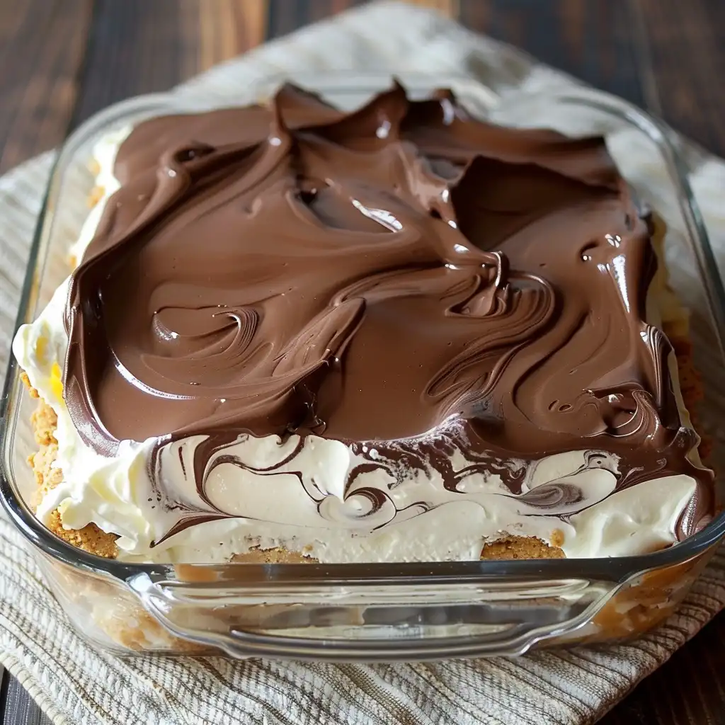 No bake Chocolate Eclair Cake