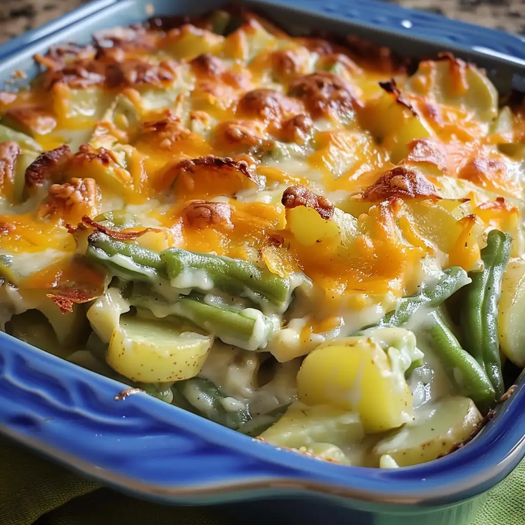 Green Bean and Potato Casserole