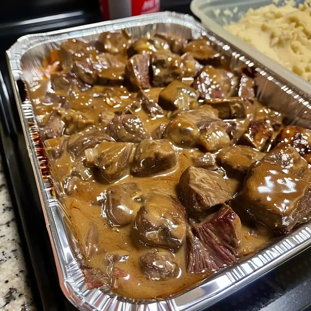 No Peek Beef Tips