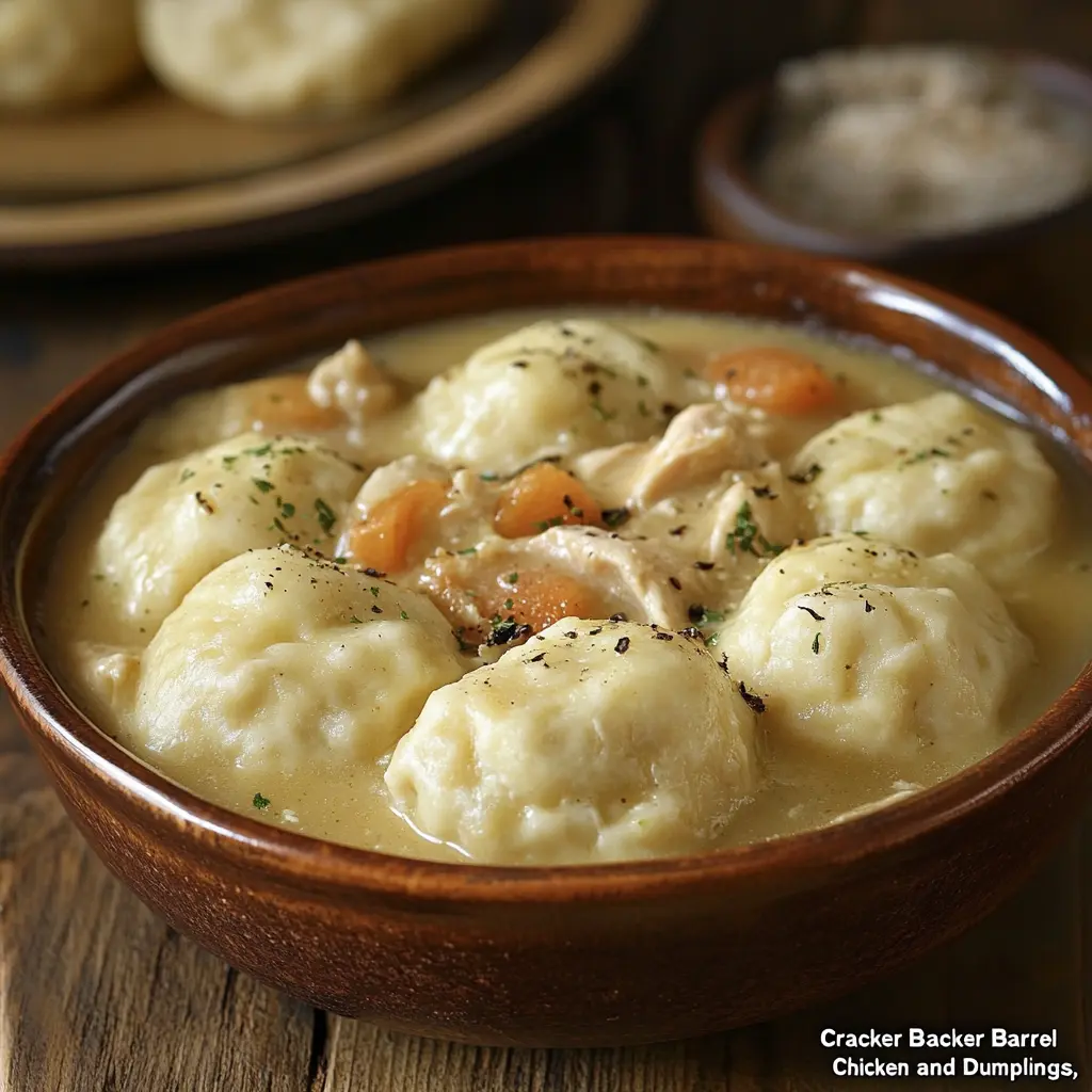 Feather Dumplings for Chicken and Dumplings