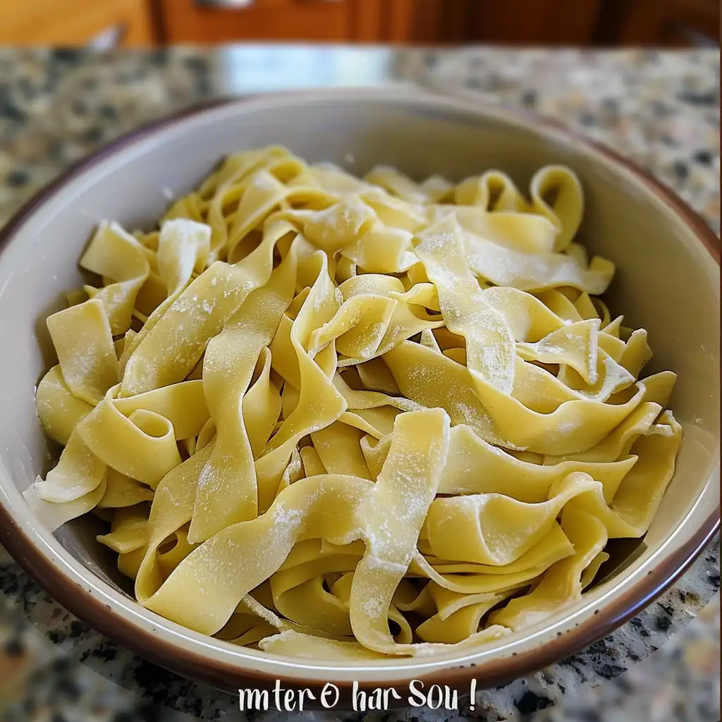 Homemade Egg Noodles