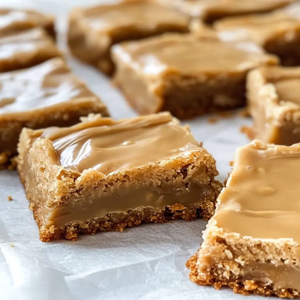 Peanut Butter Lunch Lady Cookie Bars