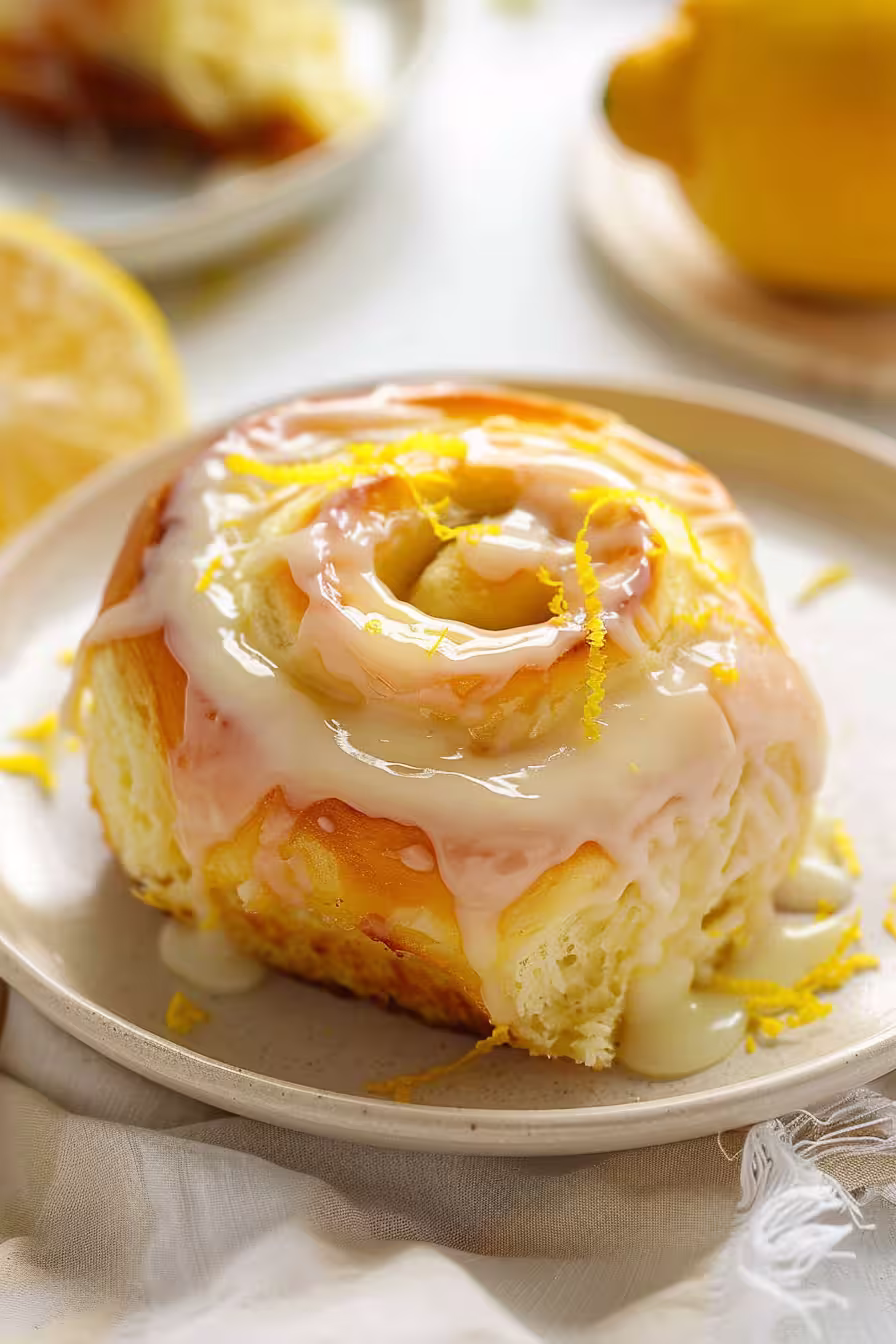 LEMON SWEET ROLLS (2)