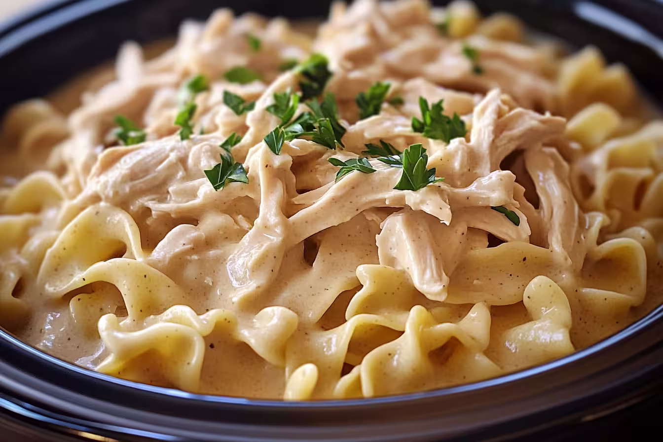 slow cooker amish chiken